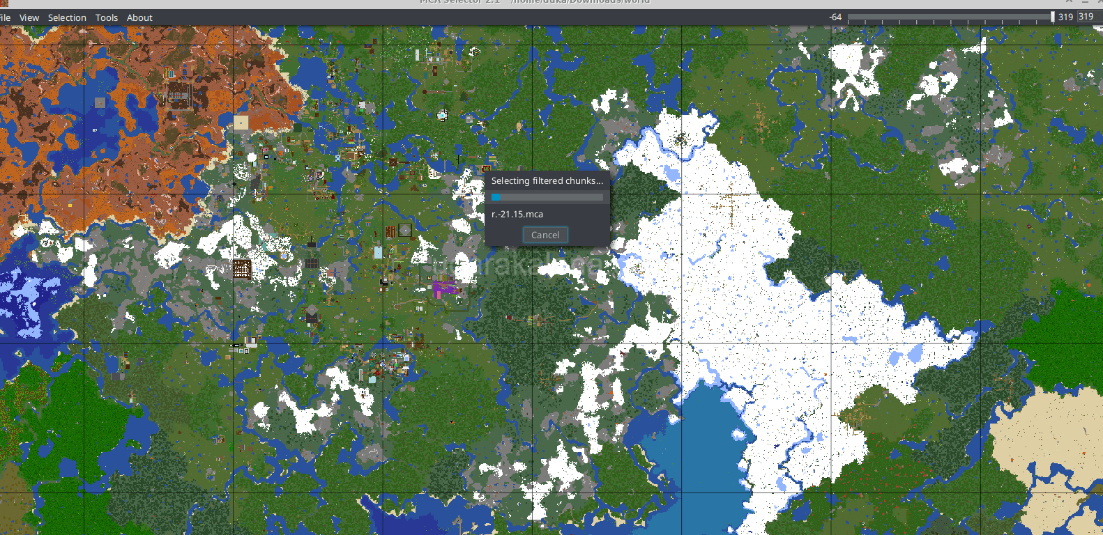 MCA Selector For Minecraft