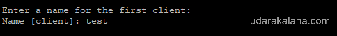 client name for vpn config 